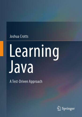 Learning Java: A Test-Driven Approach
