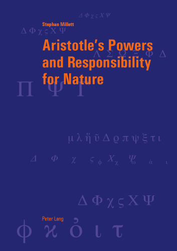 Aristotle’s Powers and Responsibility for Nature