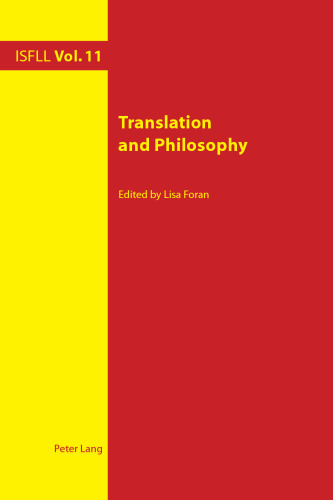 Translation and Philosophy