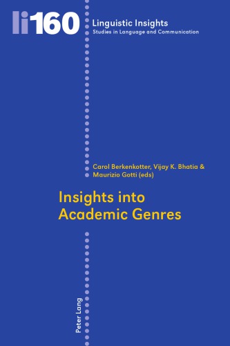 Insights into Academic Genres