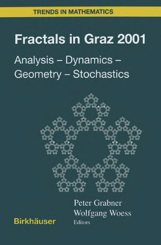 Fractals in Graz 2001: Analysis - Dynamics - Geometry - Stochastics