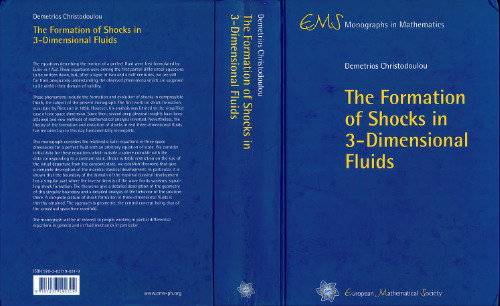 The Formation of Shocks in 3-Dimensional Fluids