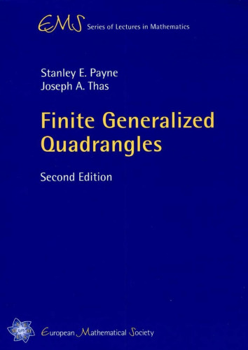 Finite generalized quadrangles