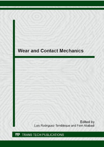 Wear and Contact Mechanics