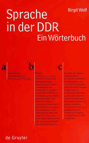 Sprache in der DDR (German Edition)