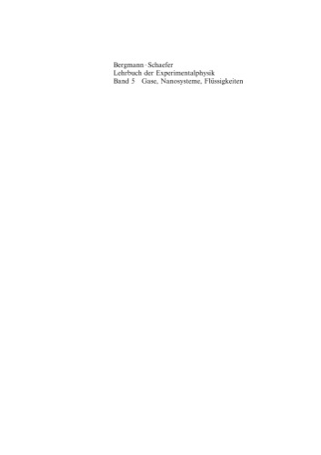Gase, Nanosysteme, Flüssigkeiten