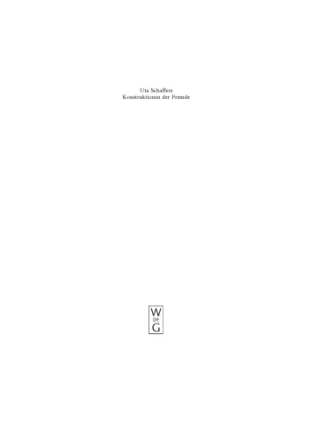 Konstruktionen der Fremde: Erfahren, verschriftlicht und erlesen am Beispiel Japan (spectrum Literaturwissenschaft spectrum Literature 8)