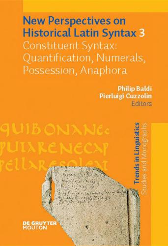 Constituent Syntax: Quantification, Numerals, Possession, Anaphora