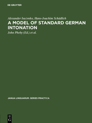 A Model of Standard German Intonation
