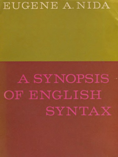 A Synopsis of English Syntax