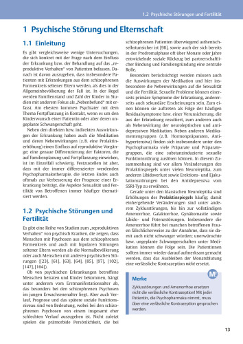 Psychopharmakotherapie in Schwangerschaft und Stillzeit