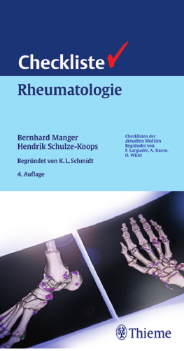 Checkliste Rheumatologie