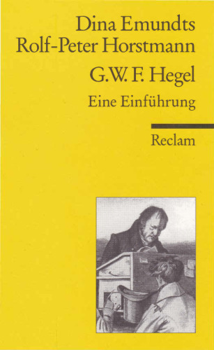 G.W.F. Hegel. Eine Einführung