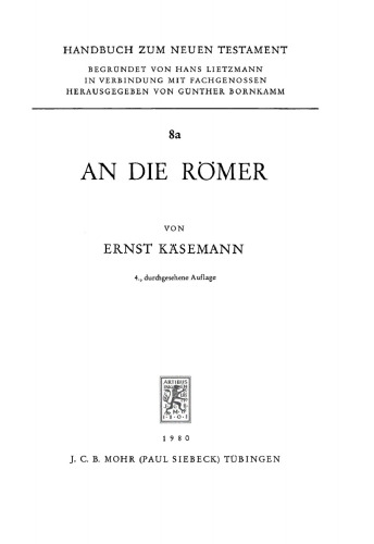 An die Römer