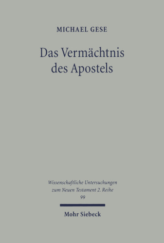 Das Vermachtnis Des Apostels