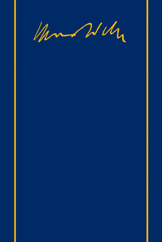 Max Weber-Gesamtausgabe: Band II/7,2: Briefe 1911-1912 (German Edition)