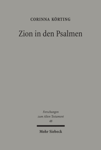 Zion in Den Psalmen