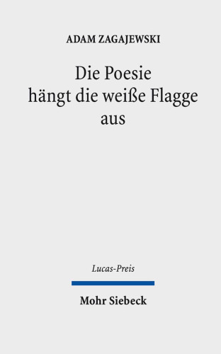 Die Poesie hängt die weiße Flagge aus