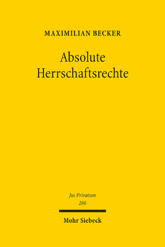 Absolute Herrschaftsrechte