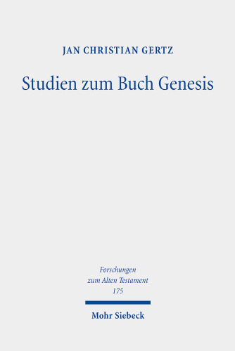 Studien Zum Buch Genesis (German Edition)