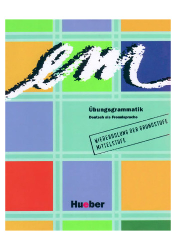 Em Übungsgrammatik Deutsch Als Fremdsprache GERMAN