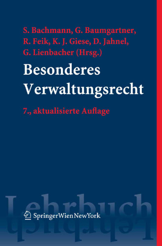 Besonderes Verwaltungsrecht