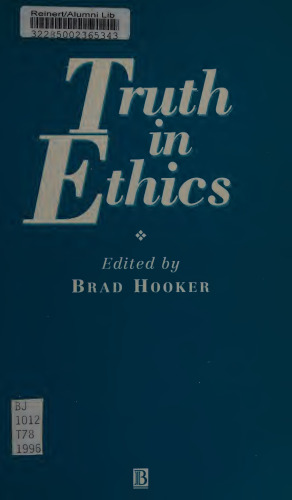 Truth in Ethics