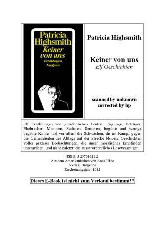 Keiner von uns. Elf Geschichten