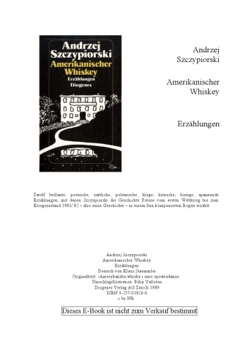 Amerikanischer Whiskey