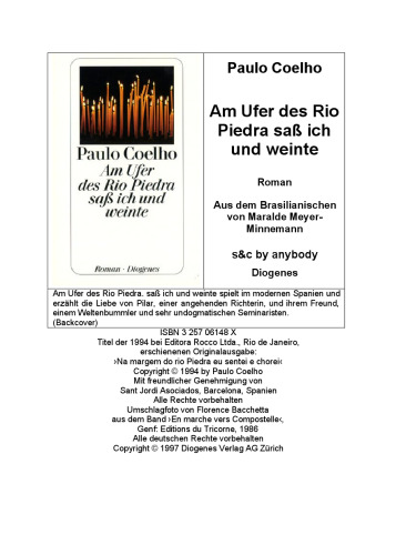 Am Ufer des Rio Piedra saß ich und weinte