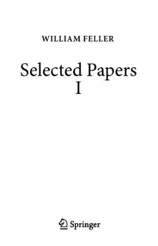 Selected Papers I