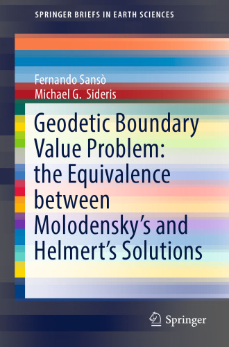 Geodetic boundary value problem: the equivalence between Molodensky's and Helmert's solutions