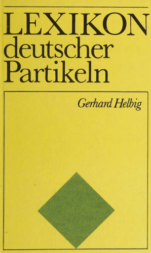 Lexikon deutscher Partikeln