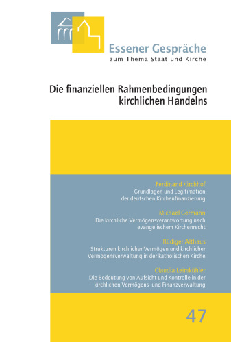 Die finanziellen Rahmenbedingungen kirchlichen Handelns