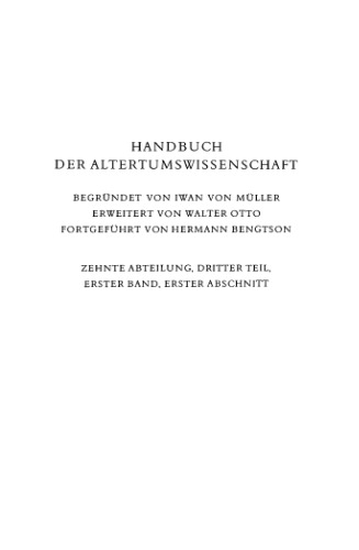 10.3.1. Roemische Rechtsgerchichte 10,3,1,1. Einleitung, Quellenkunde, Fruehzeit und Republik