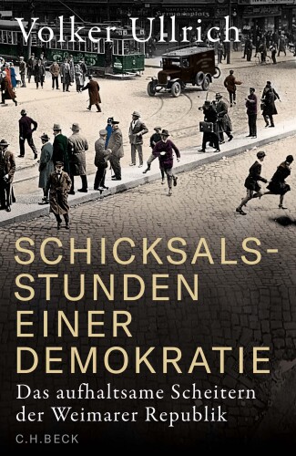Schicksalsstunden einer Demokratie : Das aufhaltsame Scheitern der Weimarer Republik