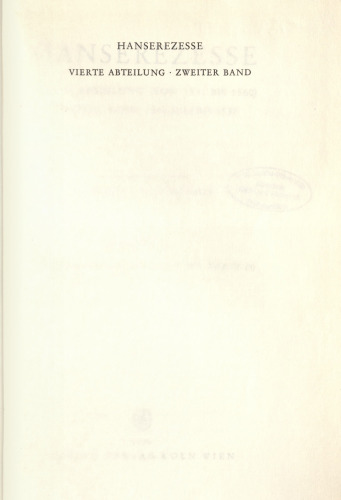 Hanserezesse von 1531-1560