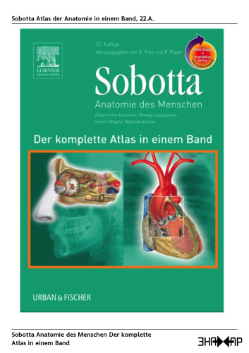 Sobotta - Anatomie des Menschen. Der komplette Atlas in einem Band