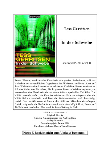 In der Schwebe.