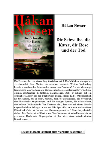 Die Schwalbe, die Katze, die Rose und der Tod