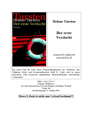 Der erste Verdacht