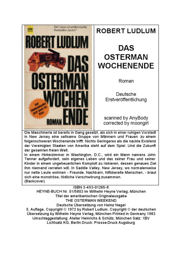 Das Osterman - Wochenende