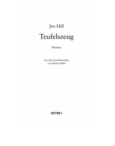 Teufelszeug. Roman