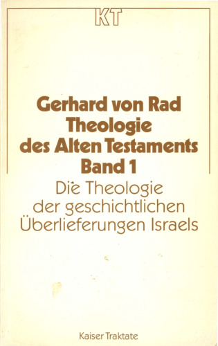 Theologie des Alten Testaments