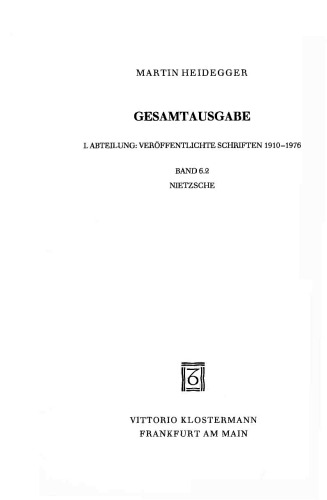 Nietzsche II (1939-1946)