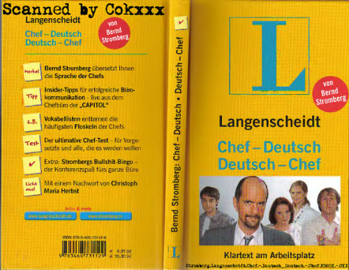 Langenscheidt Chef - Deutsch / Deutsch