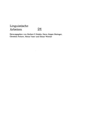Denominale Verbalisierung Im Englischen