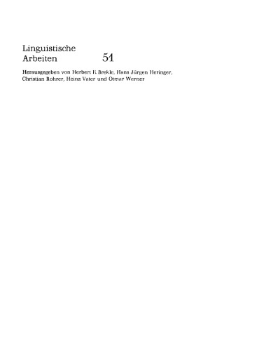 Präsuppositionen und Syntax