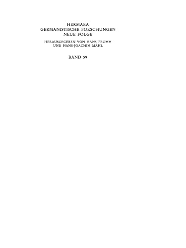 Über althochdeutsche Prosodie und Verskunst (1823/24): Mit Beiträgen von Jacob Grimm