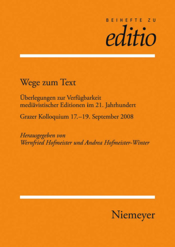 Wege zum Text